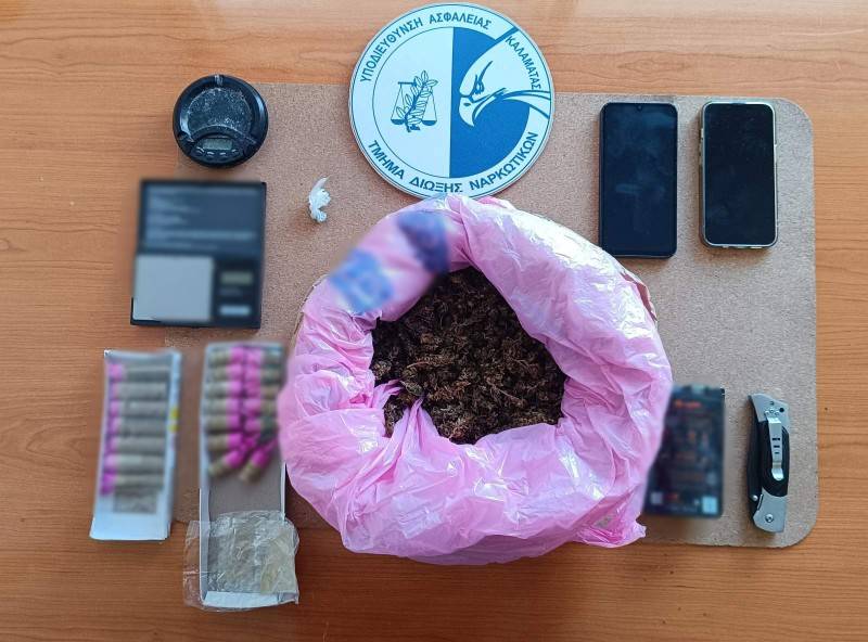 Δύο νεαροί διακινούσαν χασίς στην Κυπαρισσία – Αναζητείται νεαρός με αρχηγικό ρόλο