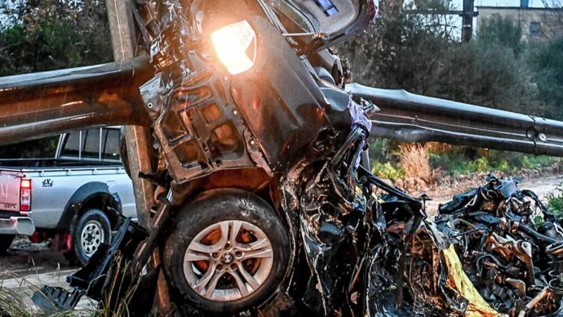 Τροχαίο στην Πατρών - Πύργου: Μάχη δίνει ο 25χρονος οδηγός του ΙΧ (Βίντεο)