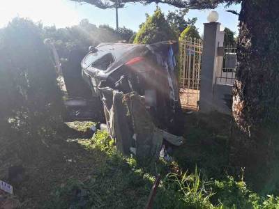 Σοβαρό τροχαίο με τραυματισμό στο ΕΟ Κυπαρισσία - Φιλιατρών (βίντεο)