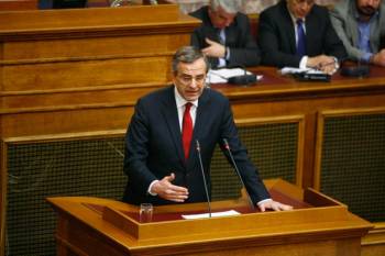 Σαμαράς: "Ο ΣΥΡΙΖΑ θυμίζει τις πρώτες μέρες της κυβέρνησης Παπανδρέου"