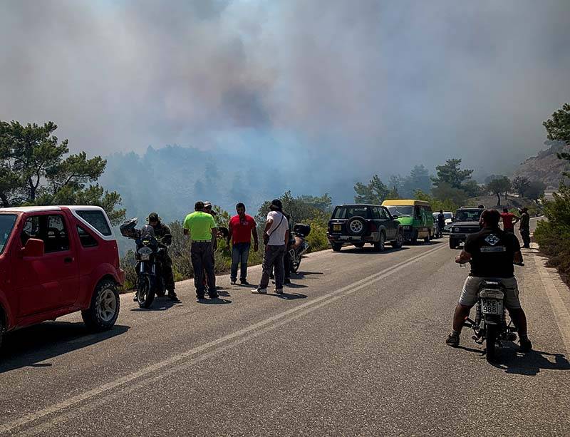 Σύσταση προς τους πολίτες για κινδύνους λόγω πυρκαγιών, εξέδωσε το ολλανδικό υπουργείο Εξωτερικών