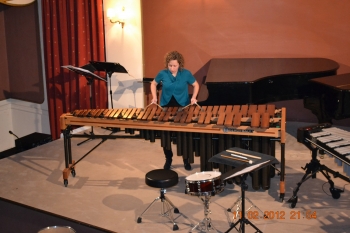 Ρεσιτάλ κρουστών της Χριστίνας Ματσατσίνη – Υφαντή στην Πάτρα