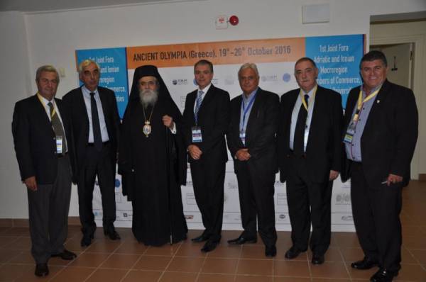 Ο Δημήτρης Μανιάτης σε συνέδριο για τον άξονα Αδριατικής - Ιονίου στην Αρχαία Ολυμπία