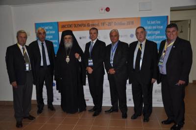 Ο Δημήτρης Μανιάτης σε συνέδριο για τον άξονα Αδριατικής - Ιονίου στην Αρχαία Ολυμπία