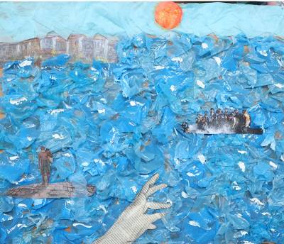 Μαθητές και μαθήτριες απ' όλη την Ελλάδα δημιουργούν αφίσες, σκίτσα και κολλάζ για την κλιματική κρίση