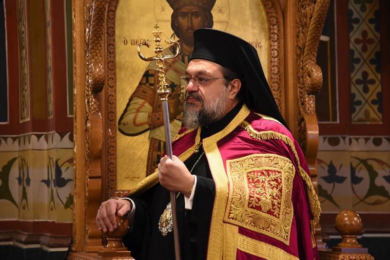 Ψυχοσάββατο: Ο μητροπολίτης Μεσσηνίας στο ναό του Κοιμητηρίου