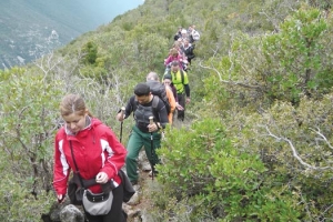 Εξόρμηση με τον ΕΟΣ Καλαμάτας στο μονοπάτι Αγριλος - Πολιανή