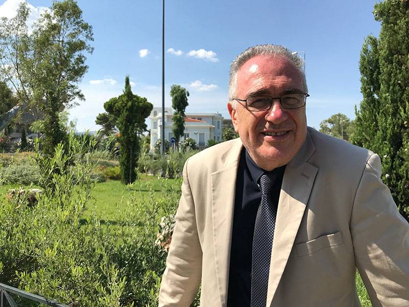 Ο πρόεδρος της Ενωσης Σεναριογράφων Ελλάδος Aλέξανδρος Κακαβάς στην "Ε"