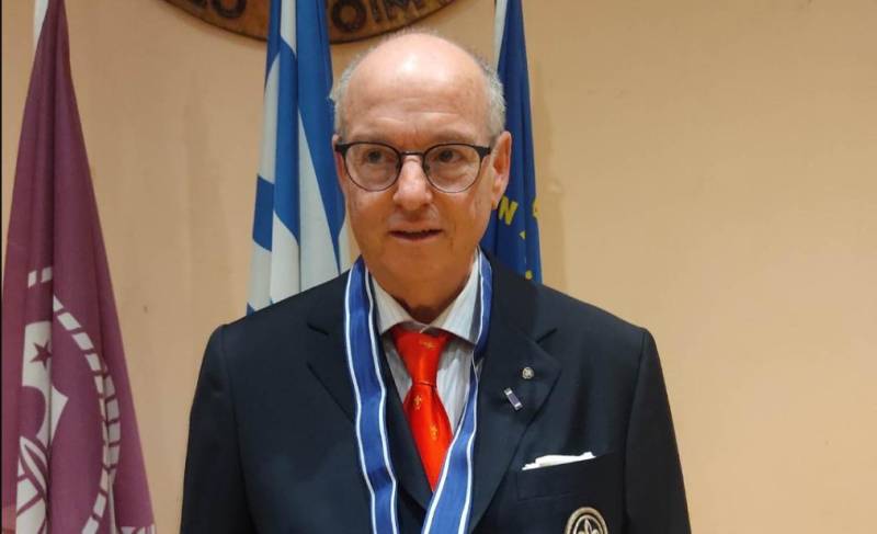 Το Σώμα Ελλήνων Προσκόπων τίμησε τον Νίκο Χαραλαμπόπουλο