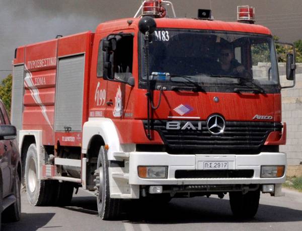 Φωτιά στο Στασιό Κυπαρισσίας