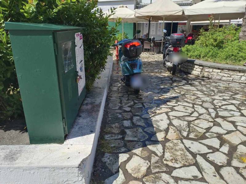 Χώρος στάθμευσης για δίκυκλα