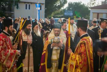 Στην Καλαμάτα η κάρα του Αγίου Ιερόθεου