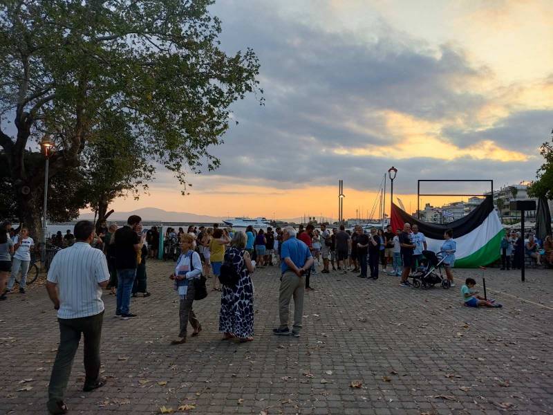 Συγκέντρωση για την Παλαιστίνη απόψε στο λιμάνι της Καλαμάτας