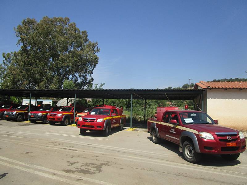 Στα χωριά τα πυροσβεστικά του Δήμου Καλαμάτας (βίντεο)