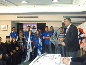 Καρατζαφέρης από Καλαμάτα: «Αν ο ΛΑΟΣ δεν μπει στη Βουλή, ο Τσίπρας θα πάρει αυτοδυναμία»