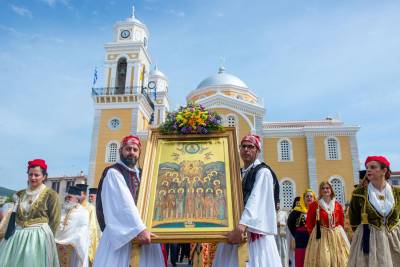 Λαμπρός εορτασμός των Μεσσηνίων Αγίων στην Καλαμάτα