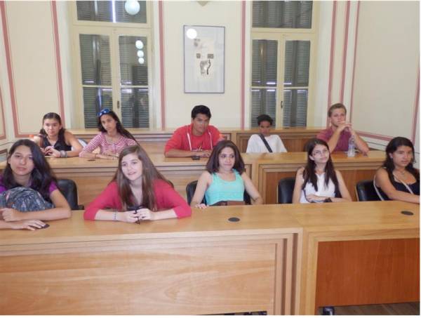 Μαθητές από τον Παναμά στην Καλαμάτα