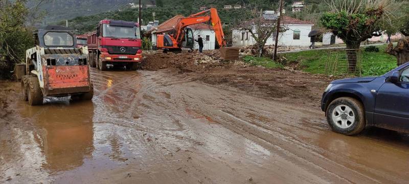 Σε κατάσταση έκτακτης ανάγκης χωρία της Οιχαλίας
