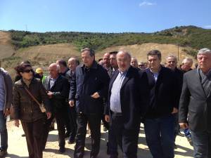 O Αντ. Σαμαράς σε Φιλιατρινό Φράγμα και Χριστιάνους