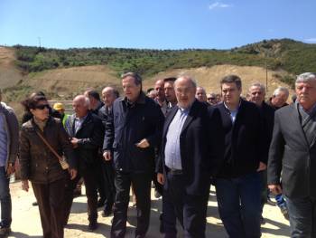 O Αντ. Σαμαράς σε Φιλιατρινό Φράγμα και Χριστιάνους