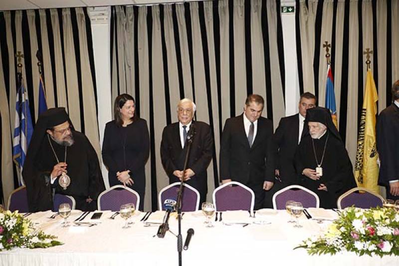 Καλαμάτα: Συγκινητική ομιλία του Προέδρου της Δημοκρατίας στο επίσημο γεύμα για της Υπαπαντής (βίντεο)