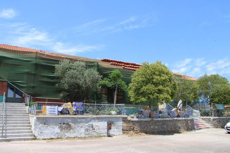 Δημοτικό - Νηπιαγωγείο Βαλύρας: Με γρήγορους ρυθμούς η ενεργειακή αναβάθμιση