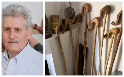 Σκαλίζοντας το ξύλο, σμιλεύοντας τη ζωή: Ο Χρήστος Στεφανόπουλος από τη Φλεσσιάδα