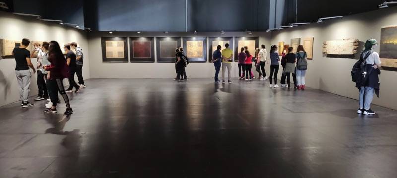 Εως την Κυριακή η έκθεση ζωγραφικής του Χρ. Μποκόρου στο Μέγαρο Χορού Καλαμάτας (φωτοραφίες)