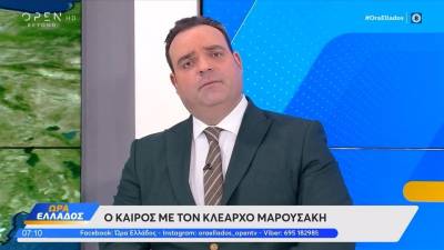 Καιρός 06/05/2025 – Αφρικανική σκόνη και τοπικές βροχές