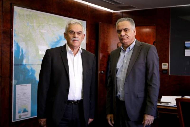 Παρέλαβε τις αρμοδιότητες του Ν. Τόσκα ο Π. Σκουρλέτης