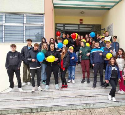 Μαθητές από τη Ρουμανία στο 1ο Γυμνάσιο Καλαμάτας