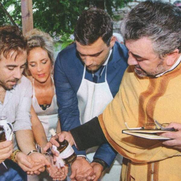 Ο Θανάσης Τσαλταμπάσης νονός στην Καλαμάτα