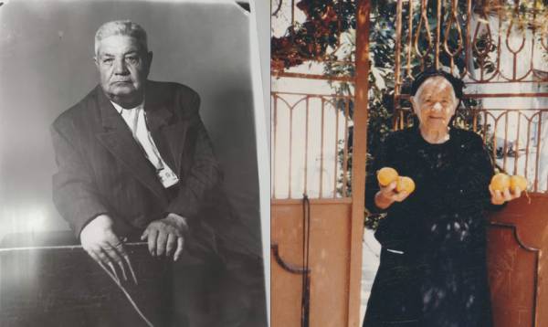 Ενα ιστορικό ζευγάρι της Μάνης: Ο “Ερμής” με τα τεράστια νύχια και η υπεραιωνόβια Ζαχαρούλα