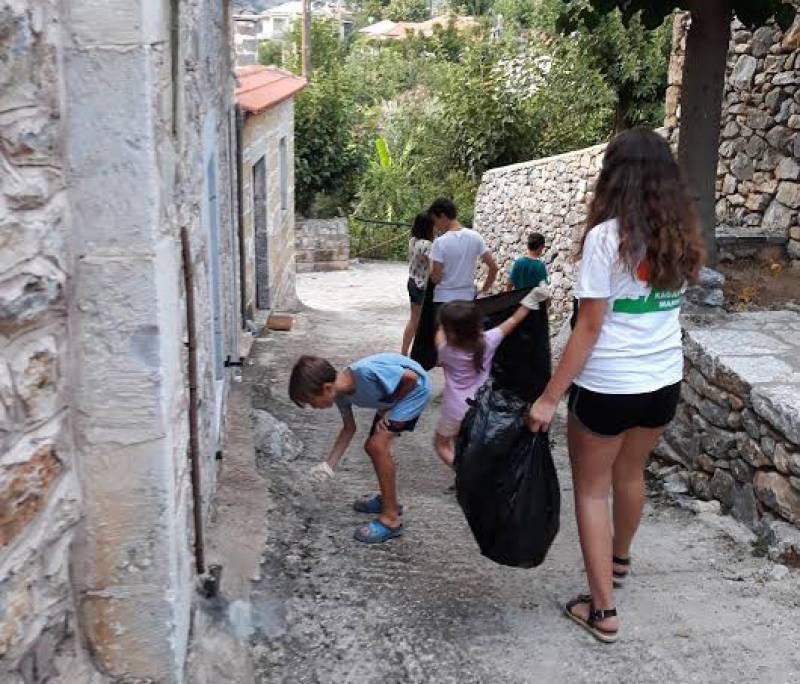 Μάνη: Καθάρισαν στο Εξωχώρι