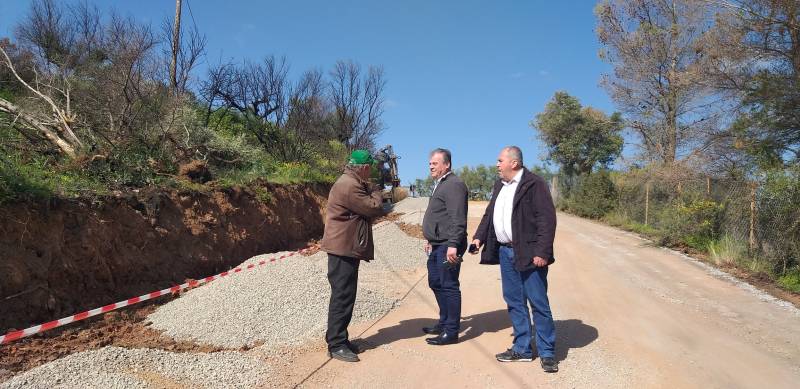 Χρηματοδότηση δρόμου Υάμειας - Χρυσοκελλαριάς