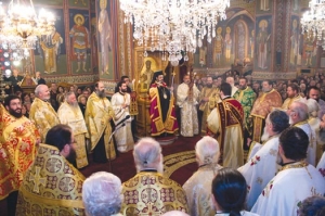 Εγινε η ενθρόνιση της εικόνας της Παναγίας Υπαπαντής