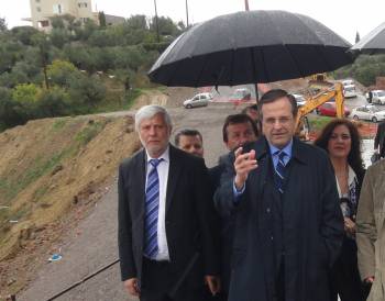 Δεν… περπατάει στη Μεσσηνία ο Τατούλης: Θέλει ο Σαμαράς αλλά δυσκολεύεται