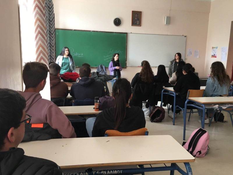 Ενημερωτικές ομιλίες του ΚΕΘΕΑ “Κύτταρο-Οξυγόνο” σε τρία σχολεία