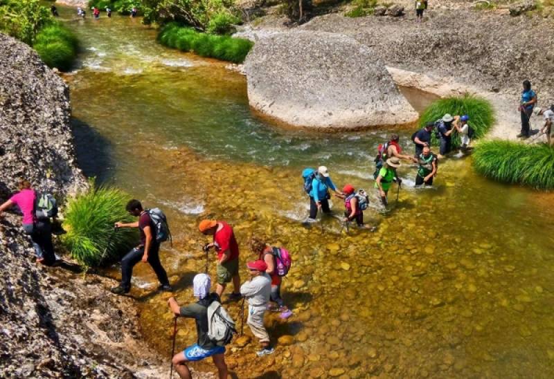 Ο “Ευκλής” στο φαράγγι Ερύμανθου