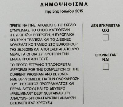 Το "όχι" του δημοψηφίσματος της 5ης Ιουλίου 2015 παραμένει επίκαιρο και ζωντανό