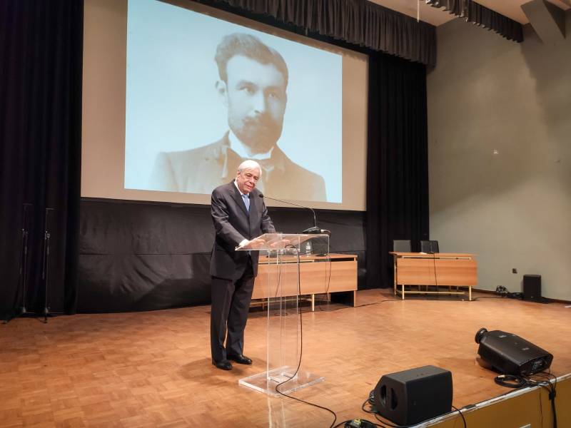 Ομιλία Παυλόπουλου για τον Ανδρέα Καρκαβίτσα στα Λεχαινά