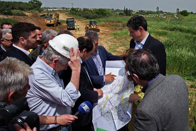 Φιέστα στο δρόμο Πάτρα - Πύργος: Μετά τον Σπίρτζη έφυγε και το «εργοτάξιο»