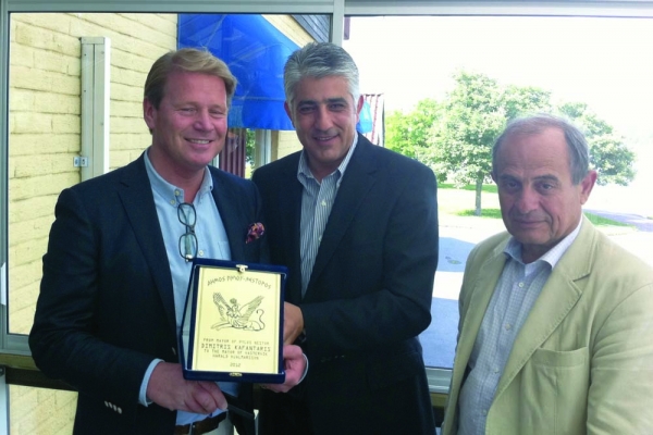 Σημαντικές επαφές Καφαντάρη στη Σουηδία