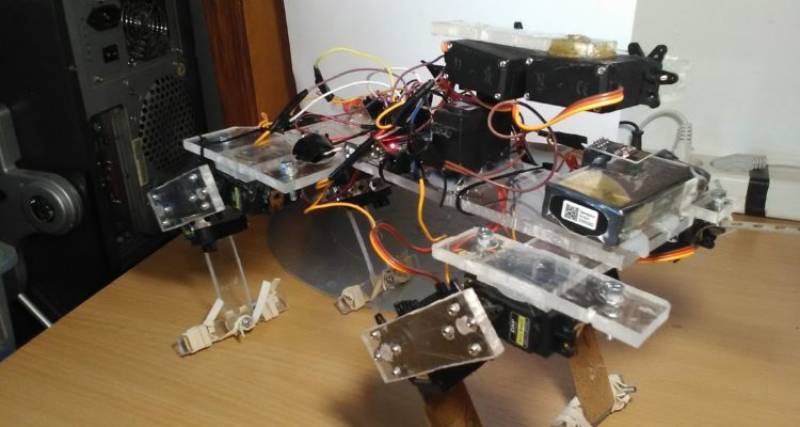 «Robot- Hood», ένας τετράποδος δασοφύλακας από τα χέρια μαθητή