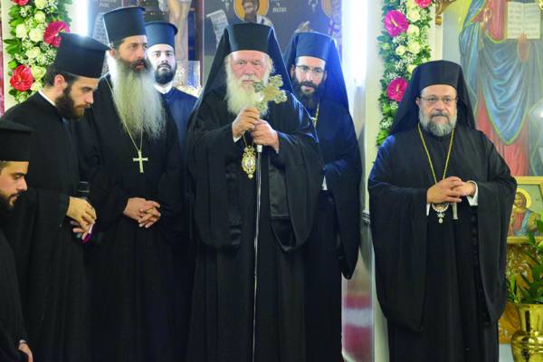 Στην Καλαμάτα ο Ιερώνυμος για τη γιορτή του Χρυσοστόμου (βίντεο)