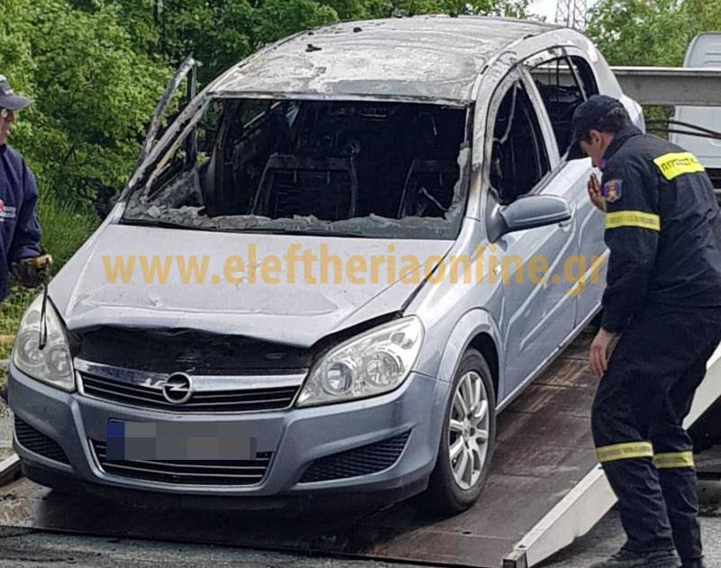 Μυστήριο με το απανθρακωμένο πτώμα σε αυτοκίνητο έξω από την Μεγαλόπολη (βίντεο)