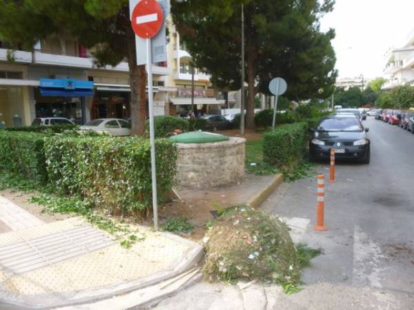 Παρέμβαση στο παρκάκι της Ασκληπιού