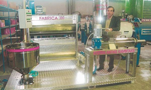 Ελαιουργείο "τσέπης" - Παγκόσμια πατέντα Ηρακλειώτη