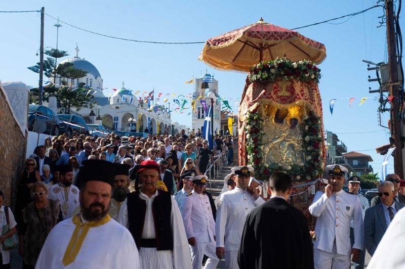 Η Πύλος τίμησε την Παναγία Μυρτιδιώτισσα