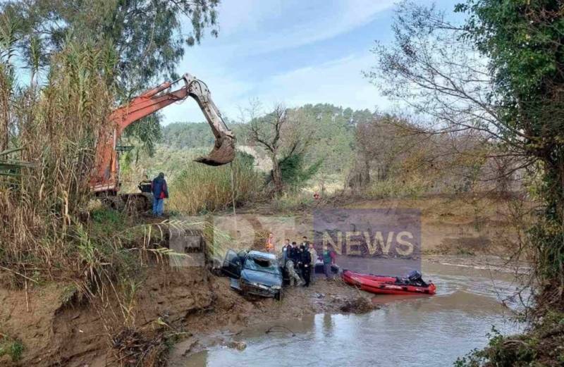 Τραγωδία στην Ηλεία: Κανένα ίχνος από τον αγνοούμενο άνδρα